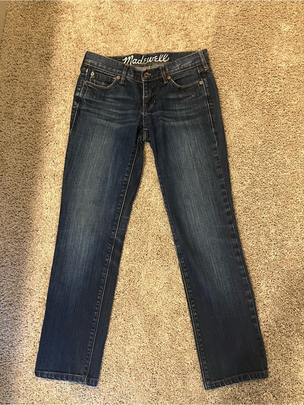 Madewell Indigo Straight-Leg Women's Jeans